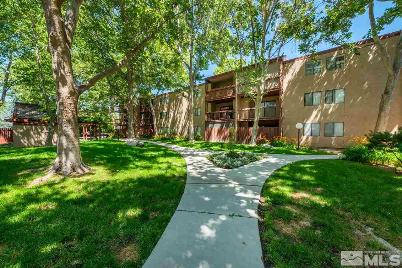a view of a back yard of the house