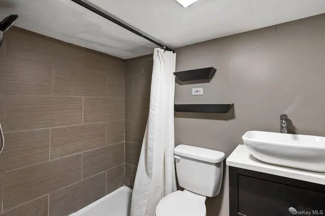 a picture of a wall with a white wall and a picture