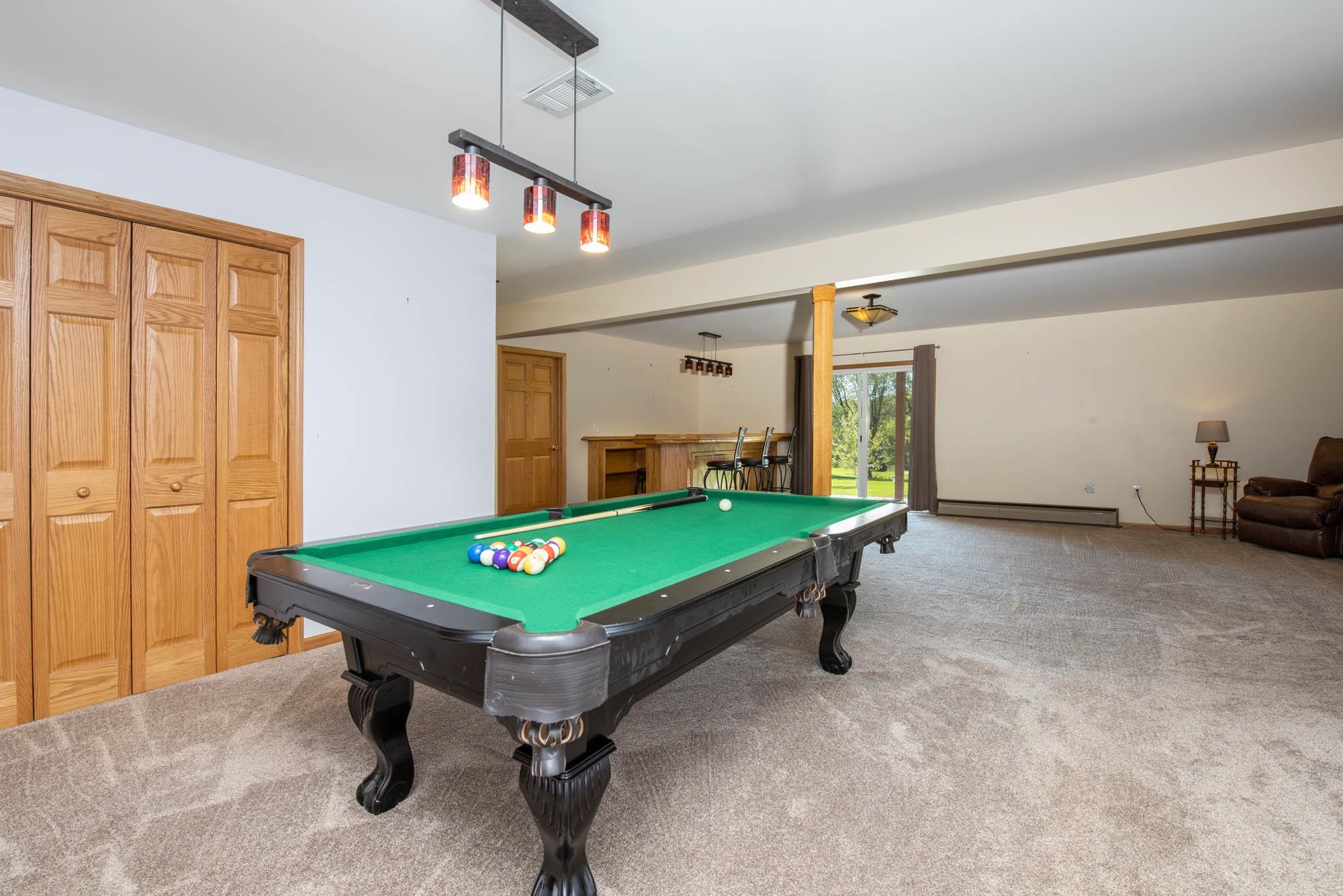 2107 Lake Summerset Road Lake Summerset, IL 61019 - Photo 21 of 33 a room with pool table and window