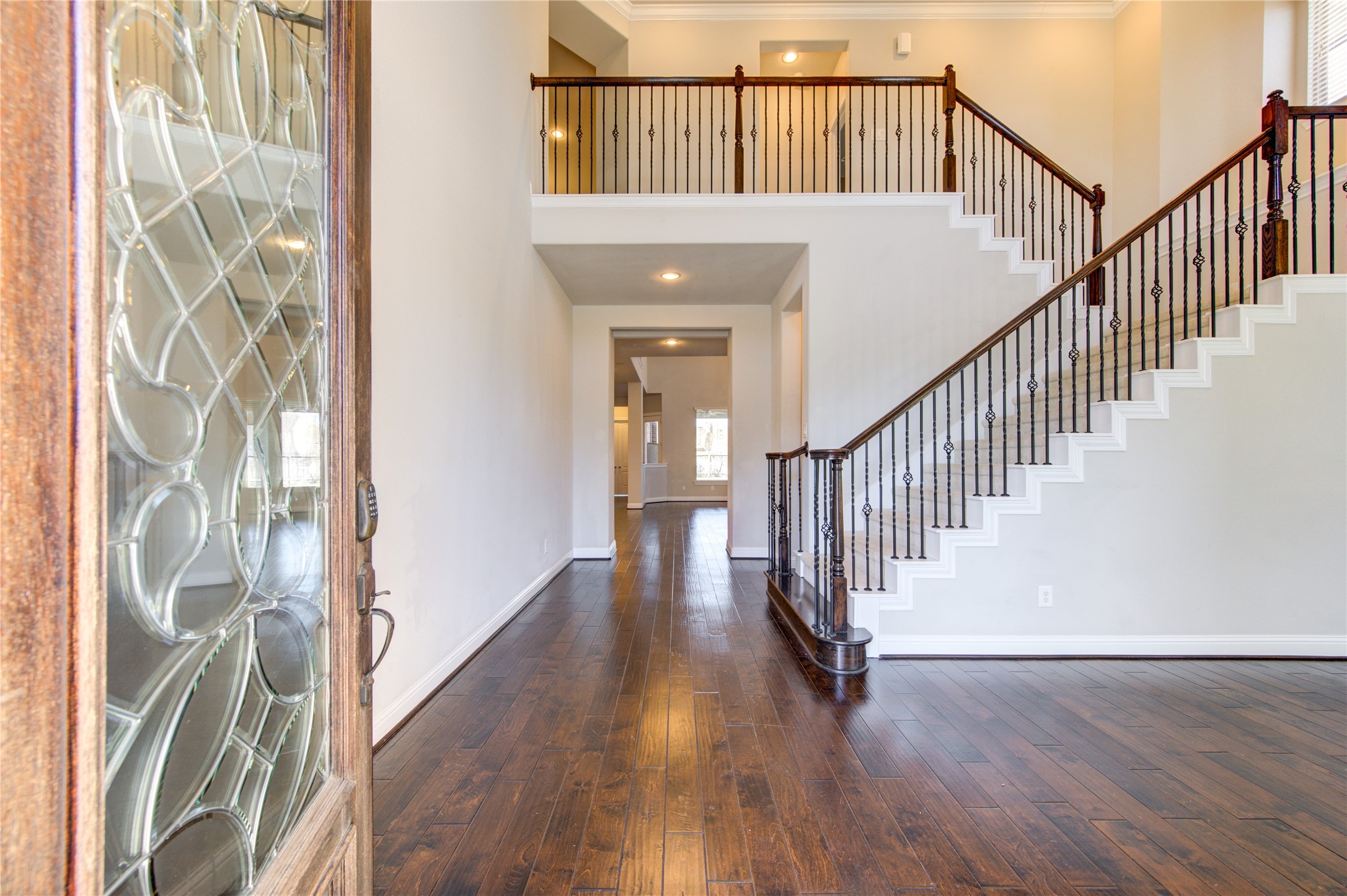 20411 Fawn Rest Place Spring, TX 77379 - Photo 4 of 50 a view of entryway with wooden floor
