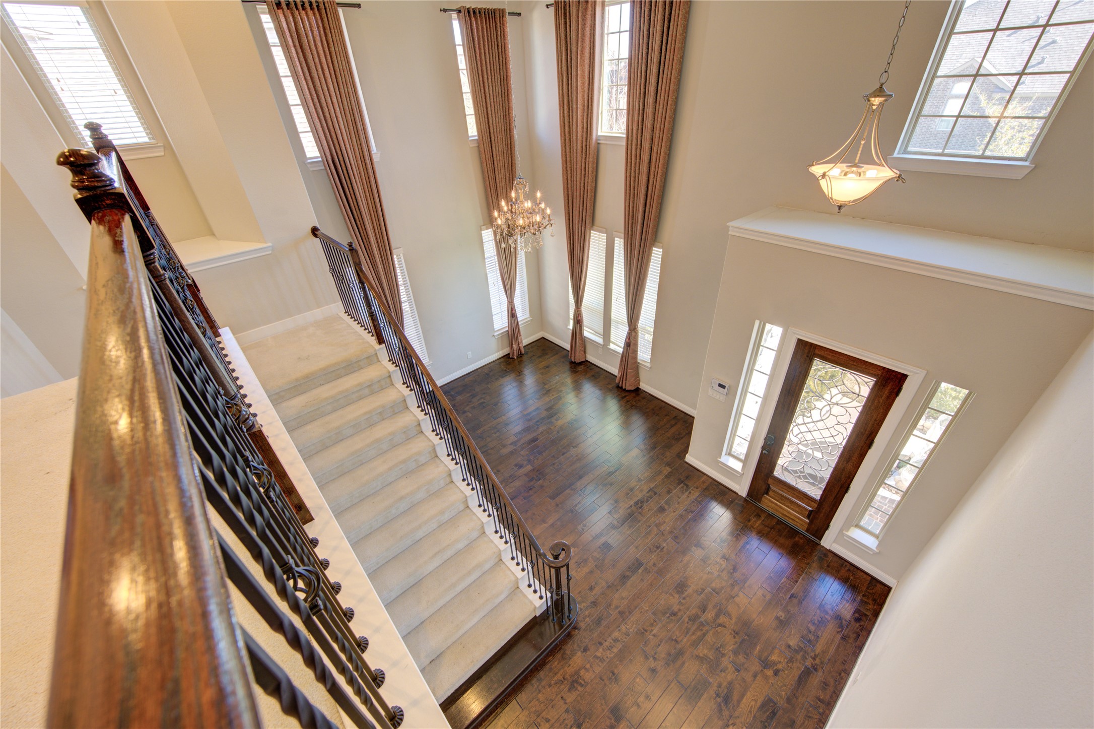 20411 Fawn Rest Place Spring, TX 77379 - Photo 47 of 50 a view of an entryway with wooden floor