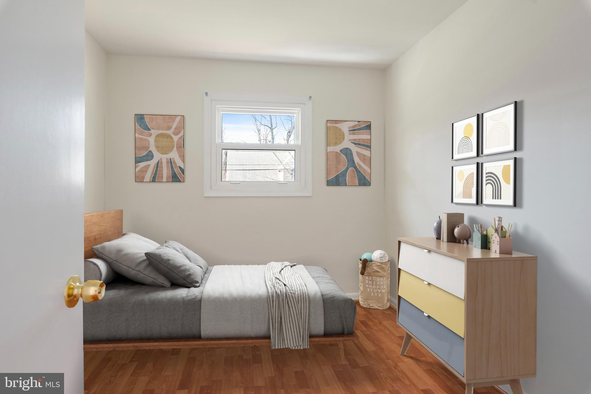 746 Warren Drive Annapolis, MD 21403 - Photo 9 of 47 Virtual Staging - Bedroom 3