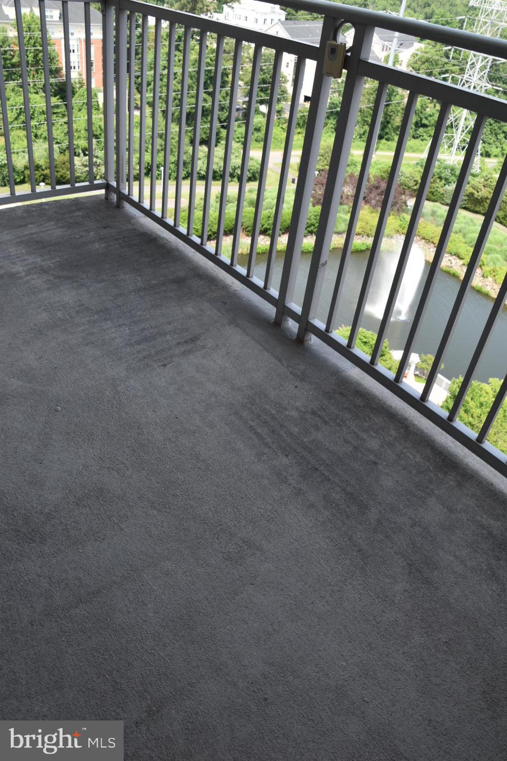 11800 Sunset Hills Road, Unit 1103 Reston, VA 20190 - Photo 18 of 46 Balcony overlooking the fountain