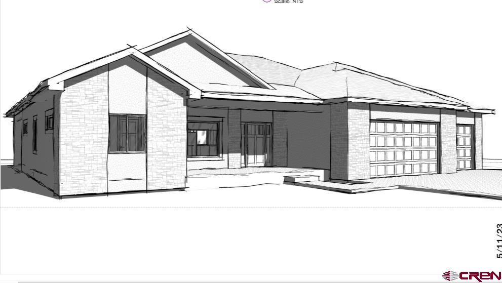 750 Pine Street Cedaredge, CO 81413 - Photo 1 of 6 a black and white photo of a house