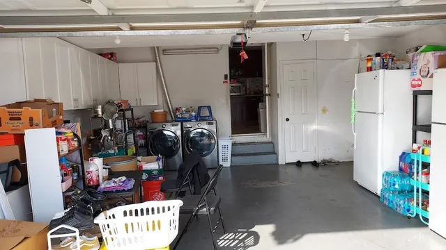 a view of a storage & utility room