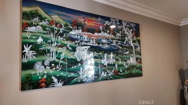 a storage room with washer and dryer