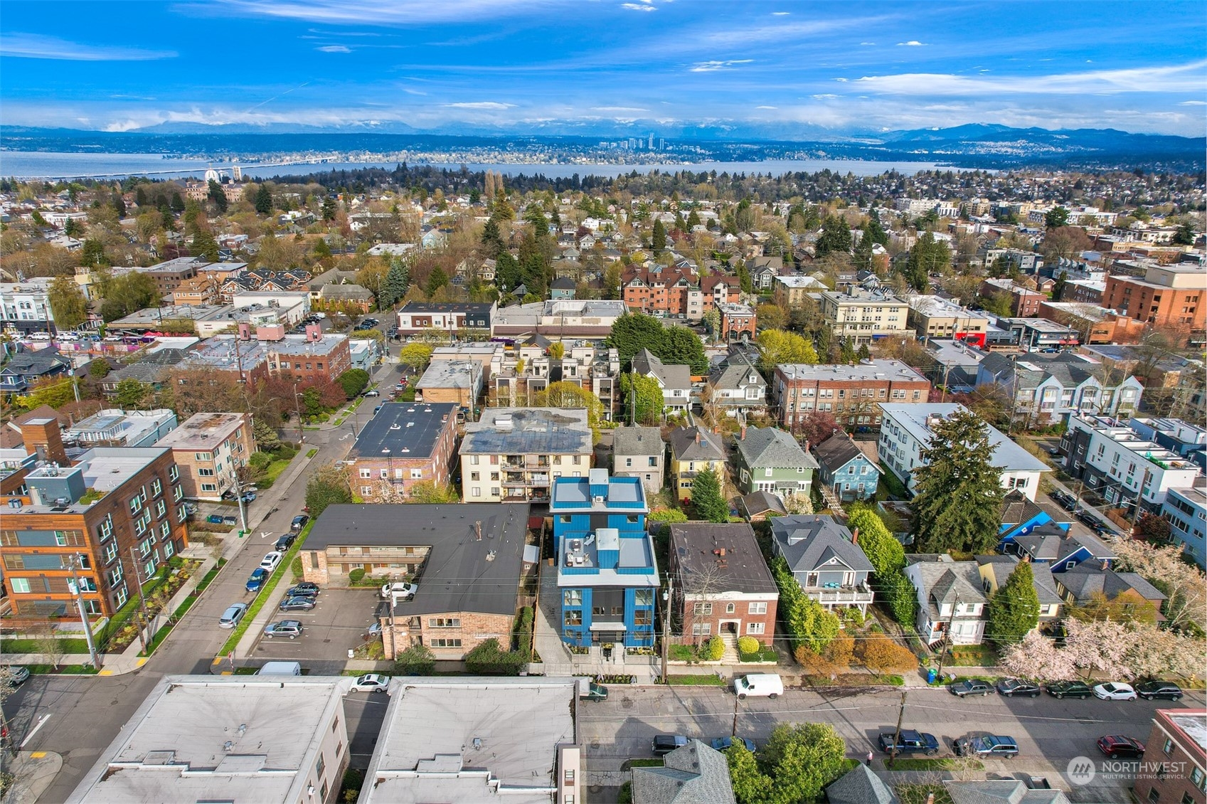 422 14th Avenue East, Unit B Seattle, WA 98112 - Photo 3 of 24 an aerial view of a city