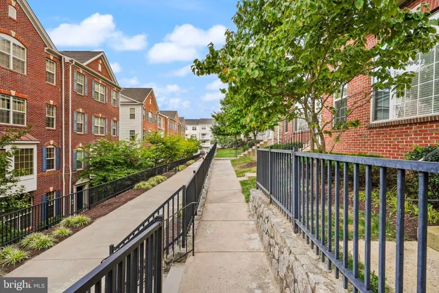 a view of city from a balcony