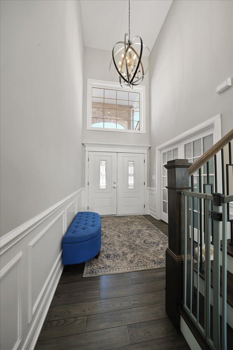 9317 Michigan Drive Crown Point, IN 46307 - Photo 6 of 42 a view of livingroom with furniture wooden floor and window