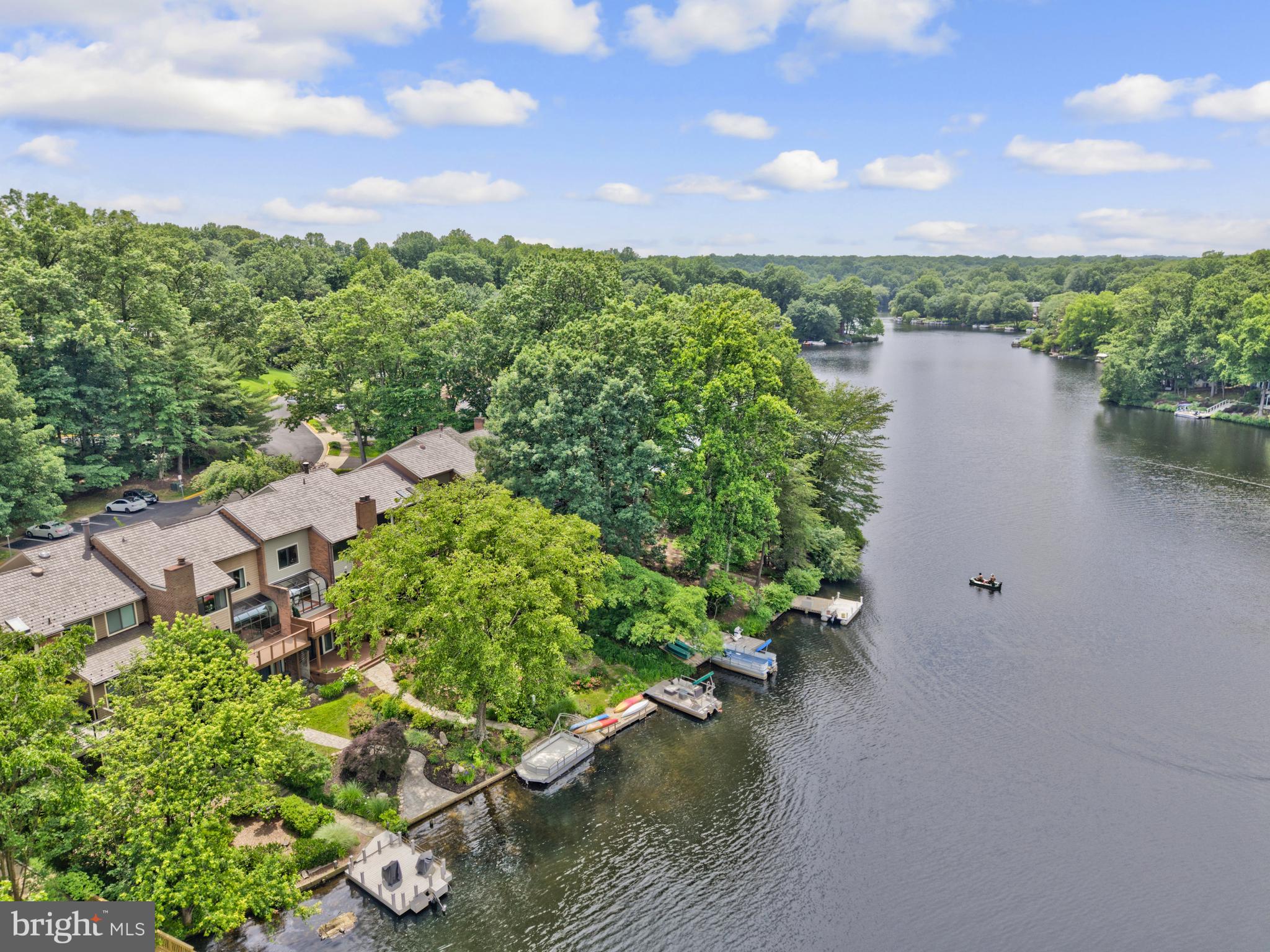 11064 Thrush Ridge Road Reston, VA 20191 - Photo 82 of 85 Aerial views of Lake Audubon.
