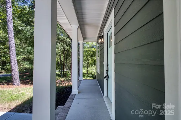 a view of a porch