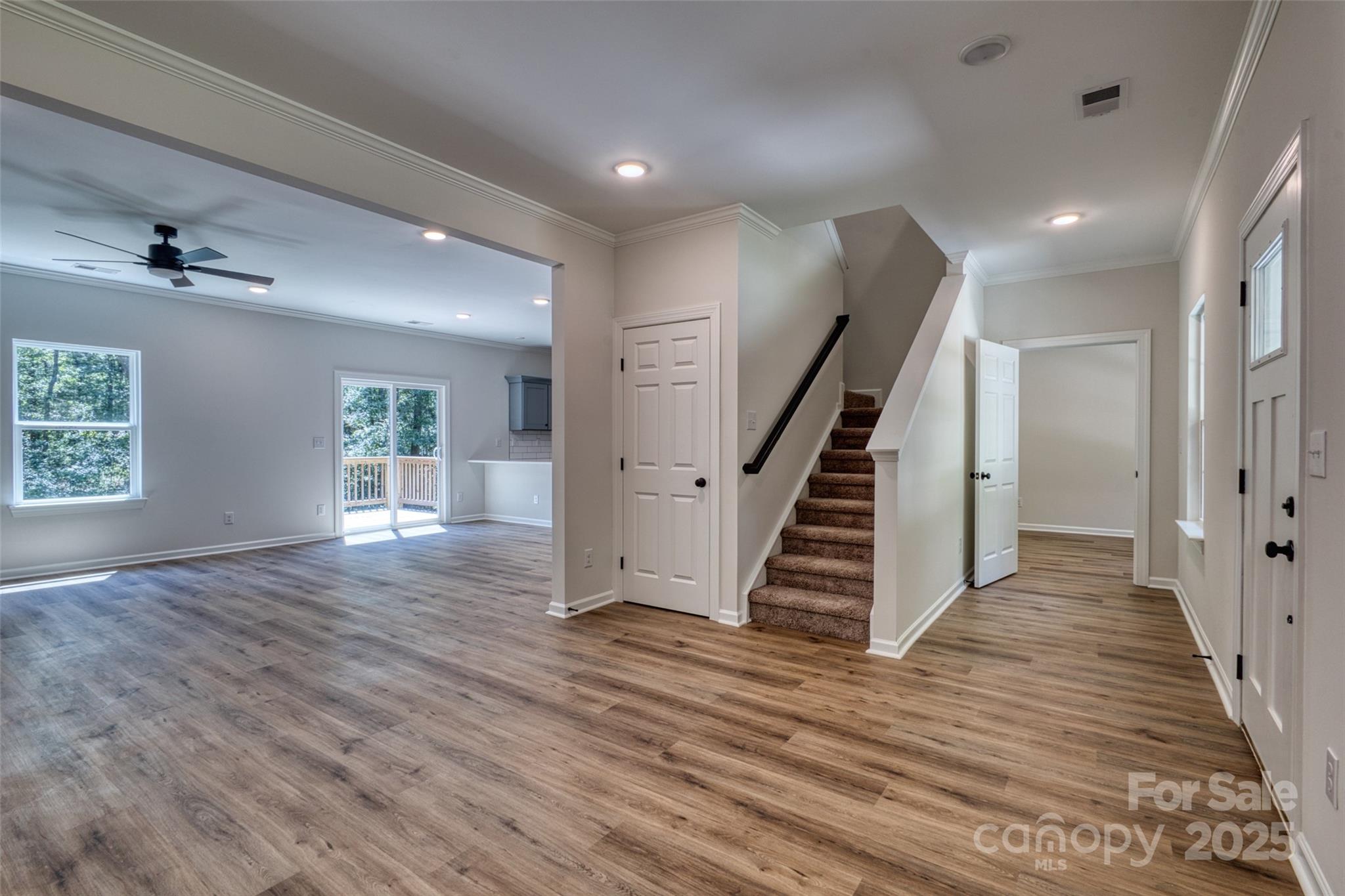1541 Riverview Circle Fort Lawn, SC 29714 - Photo 9 of 48 wooden floor in an empty room with a window