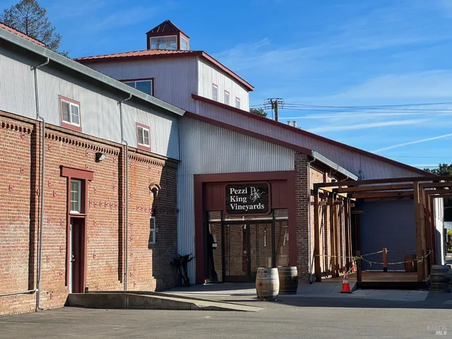 a view of a house with a door