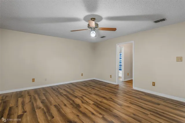 wooden floor in an empty room
