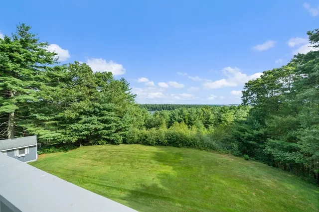 a view of a back yard