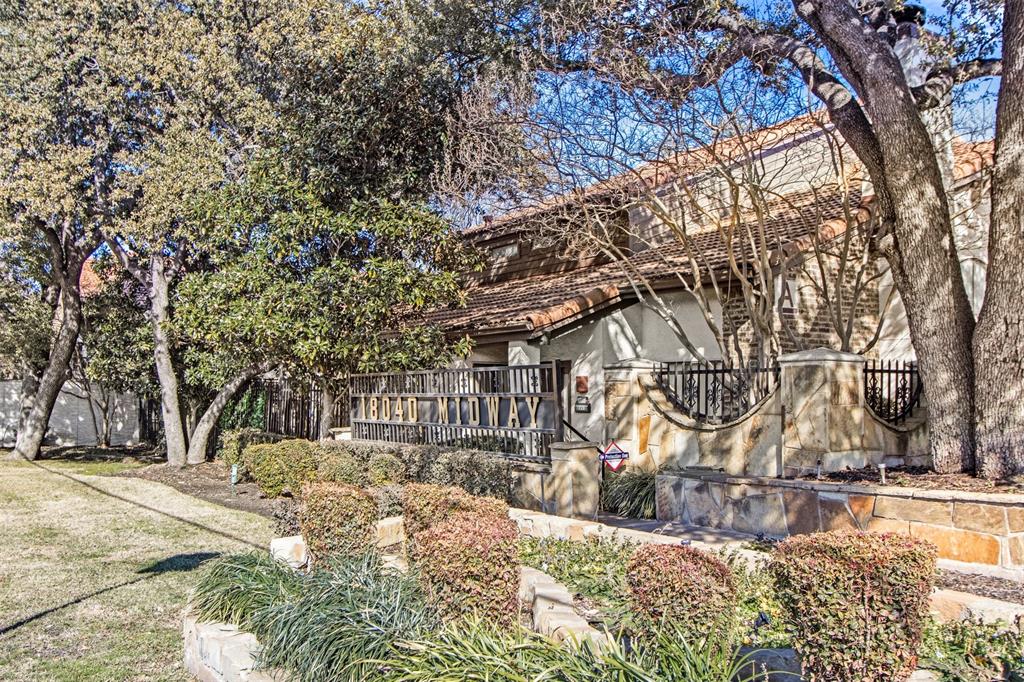 18040 Midway Road, Unit 103 Dallas, TX 75287 - Photo 31 of 38 a view of yard covered with snow in front of house