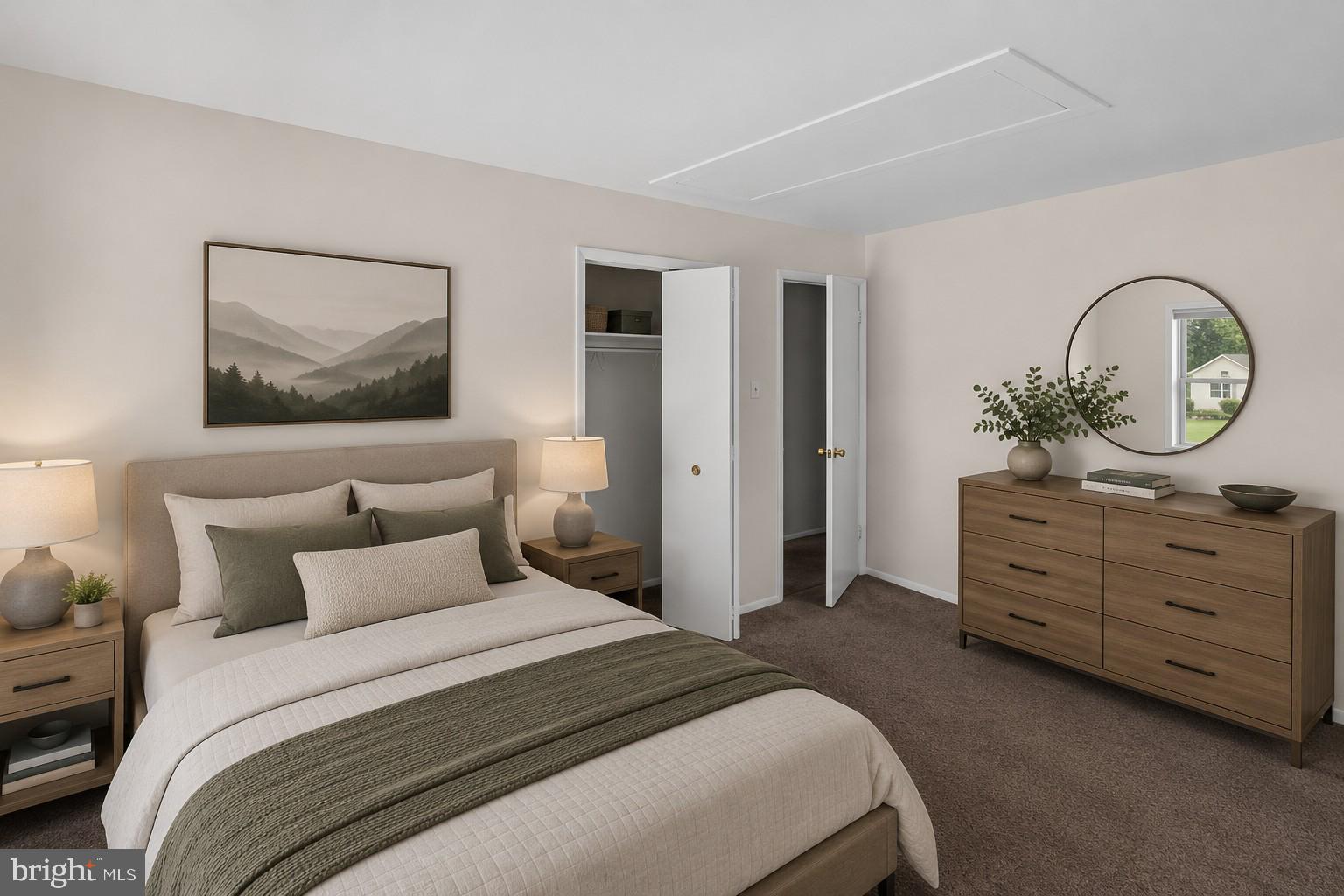 966 Fall Ridge Way Gambrills, MD 21054 - Photo 10 of 26 Serene bedroom with natural tones.