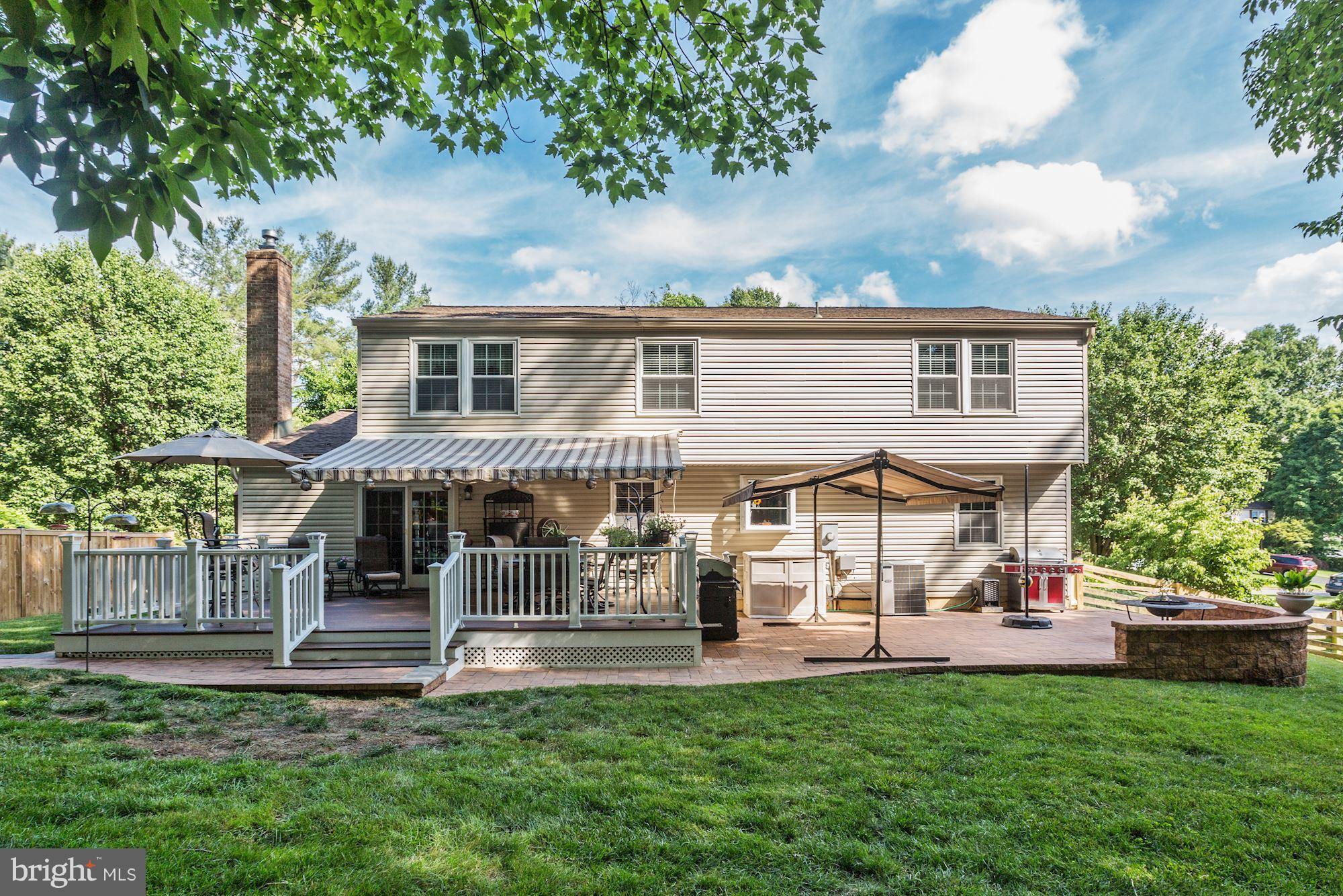 8002 Treasure Tree Court Springfield, VA 22153 - Photo 22 of 30 Exterior (Rear)