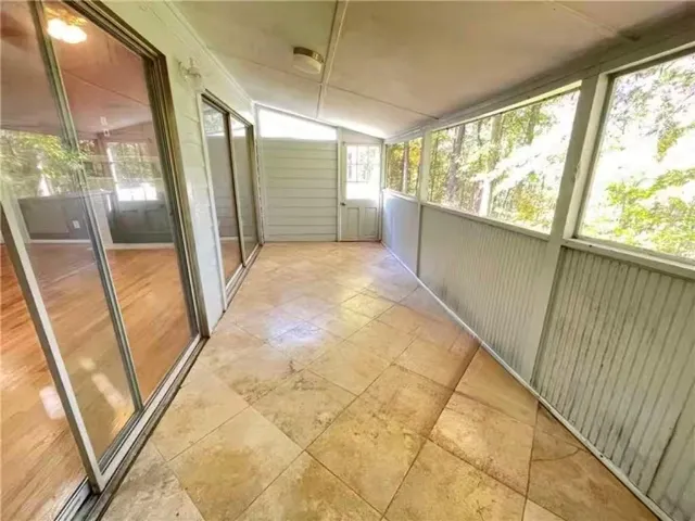 a view of an entryway