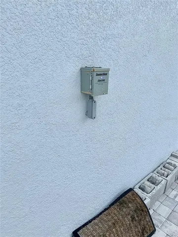 a view of storage and utility room