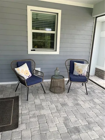 a view of house with yard