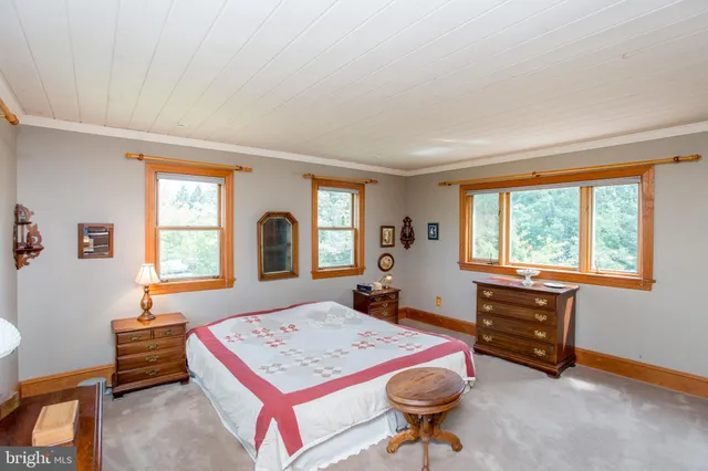 a very nice looking room with a large window