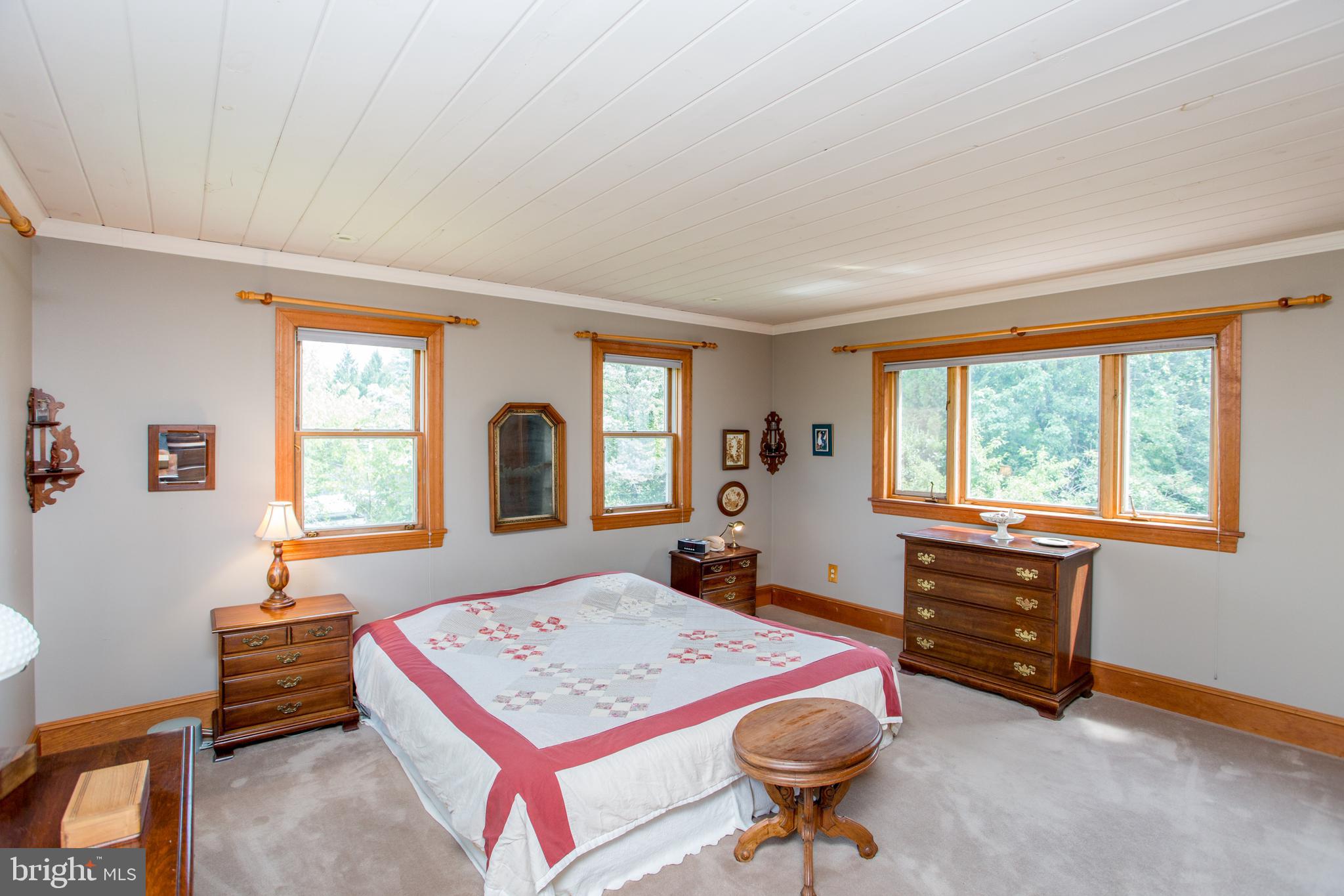 3416 Bursonville Road Riegelsville, PA 18077 - Photo 30 of 69 a bed room with a bed and a window