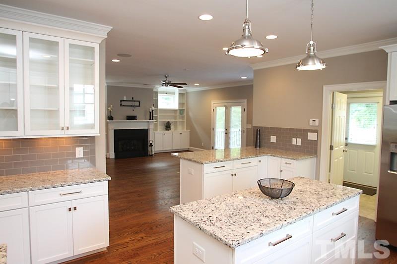 508 Mial Street Raleigh, NC 27608 - Photo 13 of 25 A closer view of the island and the display cabinets