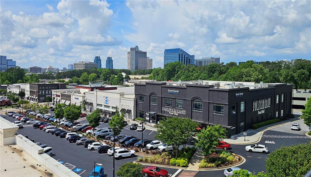 4561 Olde Perimeter Way, Unit 2407 Atlanta, GA 30346 - Photo 20 of 40 a view of a city and lots of flower around
