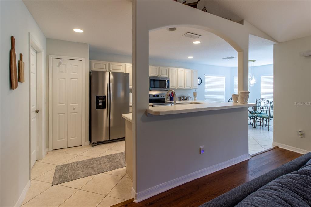 15691 Southwest 11th Court Road Ocala, FL 34473 - Photo 8 of 37 a kitchen with stainless steel appliances granite countertop a refrigerator and a sink