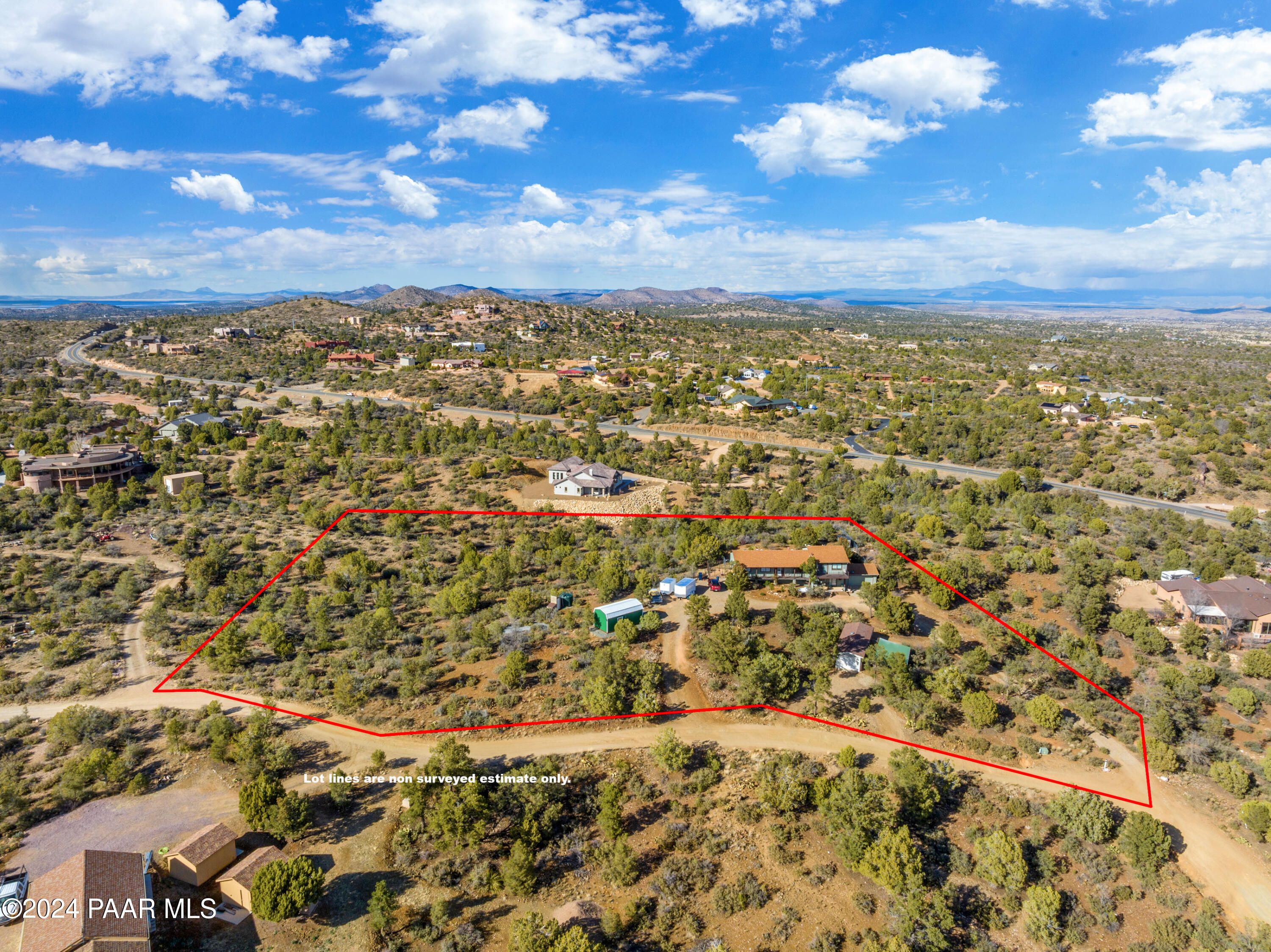 4750 Dome Road Prescott, AZ 86305 - Photo 40 of 43 Aerial