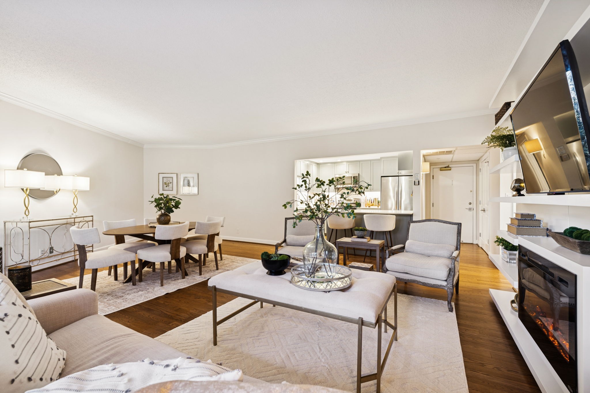 4215 Harding Pike, Unit 204 Nashville, TN 37205 - Photo 11 of 40 a view of a dining room with furniture