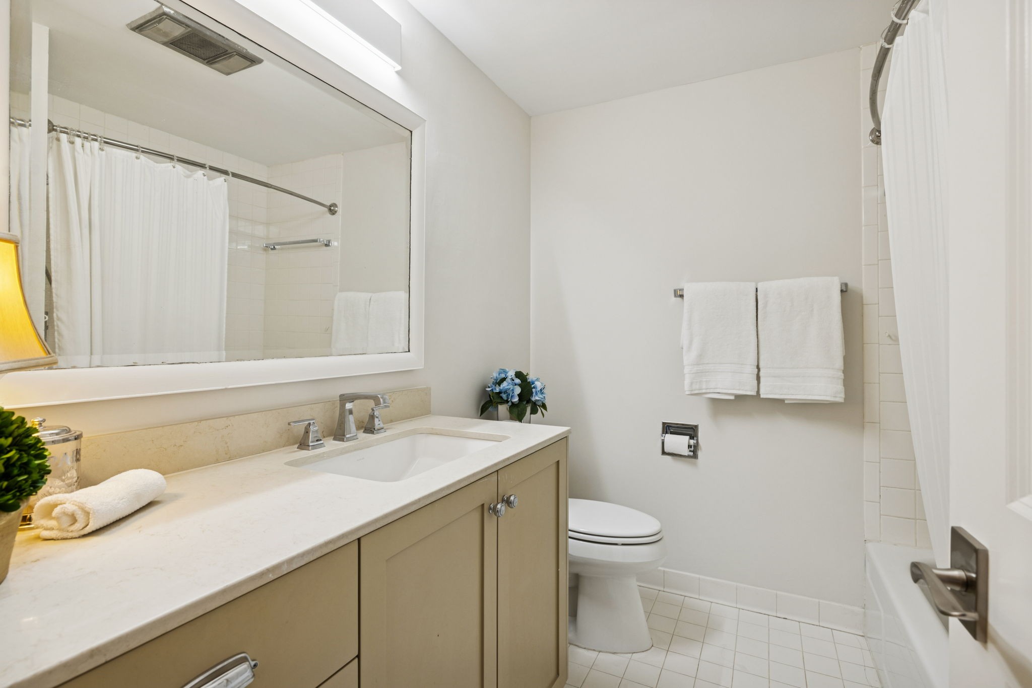 4215 Harding Pike, Unit 204 Nashville, TN 37205 - Photo 25 of 40 a bathroom with a sink toilet and mirror