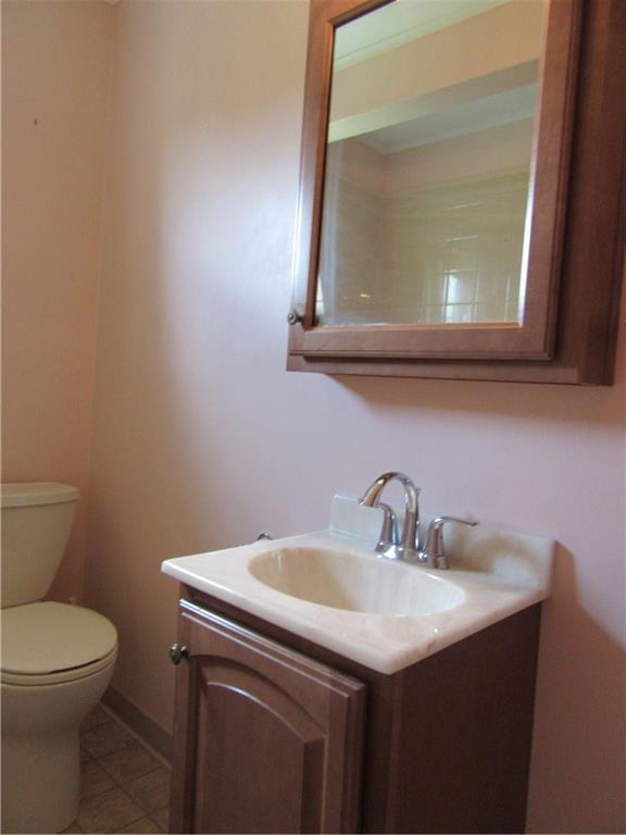 511 Coal Valley Road Jefferson Hills, PA 15025 - Photo 18 of 25 New toilet, vanity and mirror/cabinet.