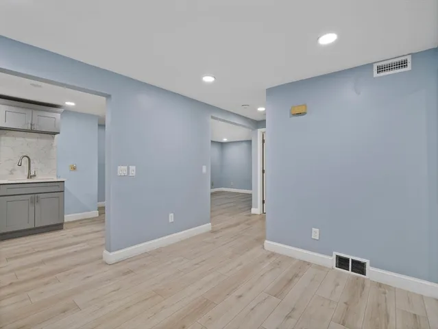 wooden floor in an empty room