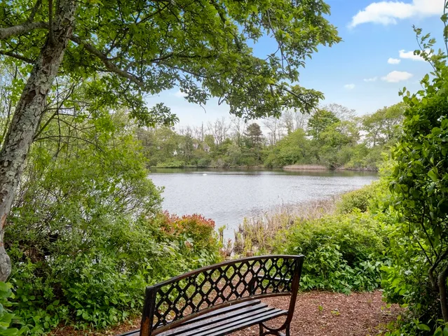 a view of a lake from a balcony