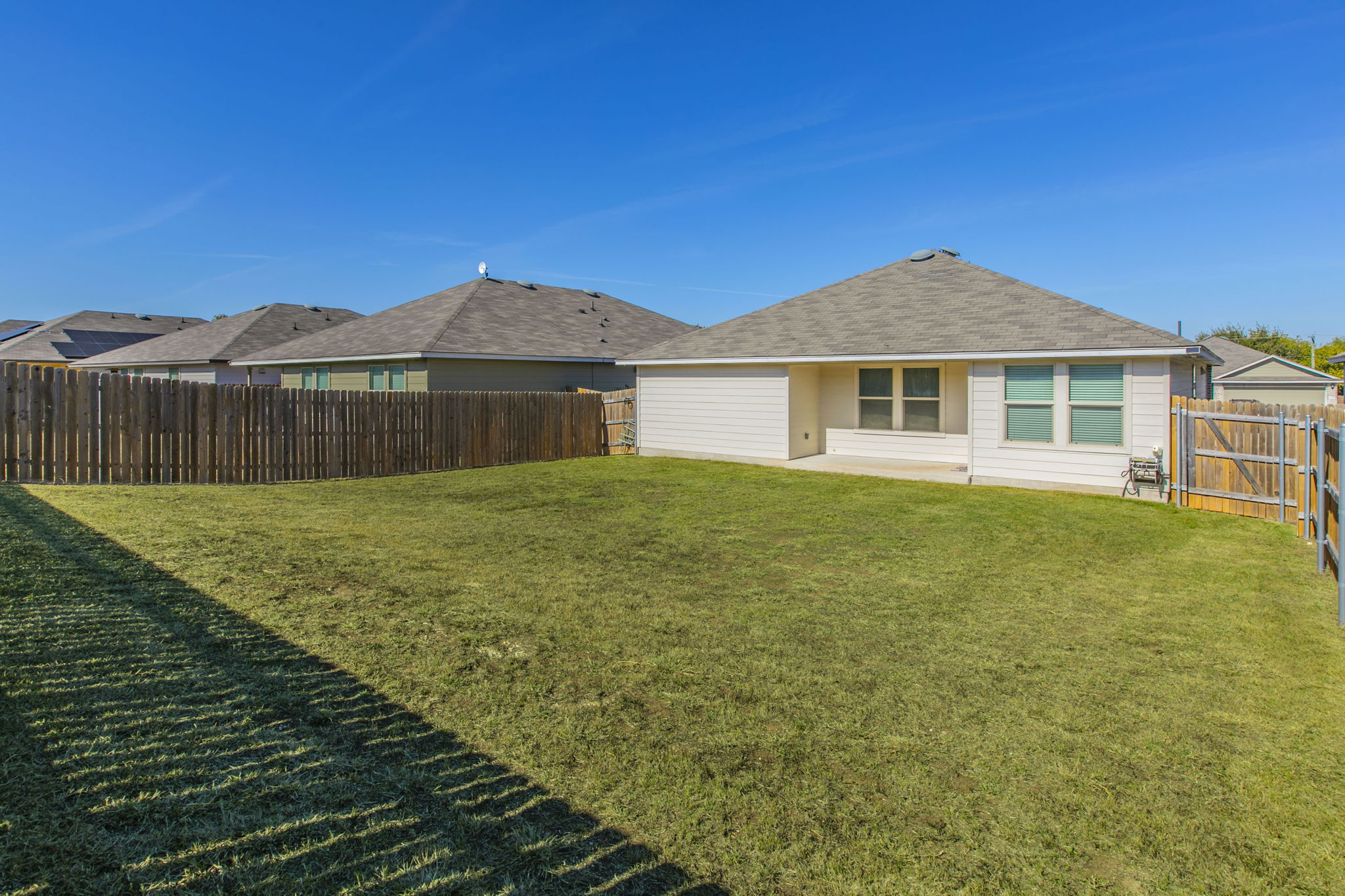 237 Poplin Lane Troy, TX 76579 - Photo 22 of 23 a front view of a house with a yard