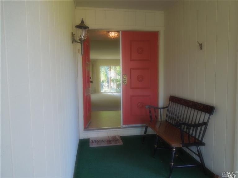 416 Oak Point Court Santa Rosa, CA 95409 - Photo 1 of 1 Entry, Looking into the Living Room and out to the Garden