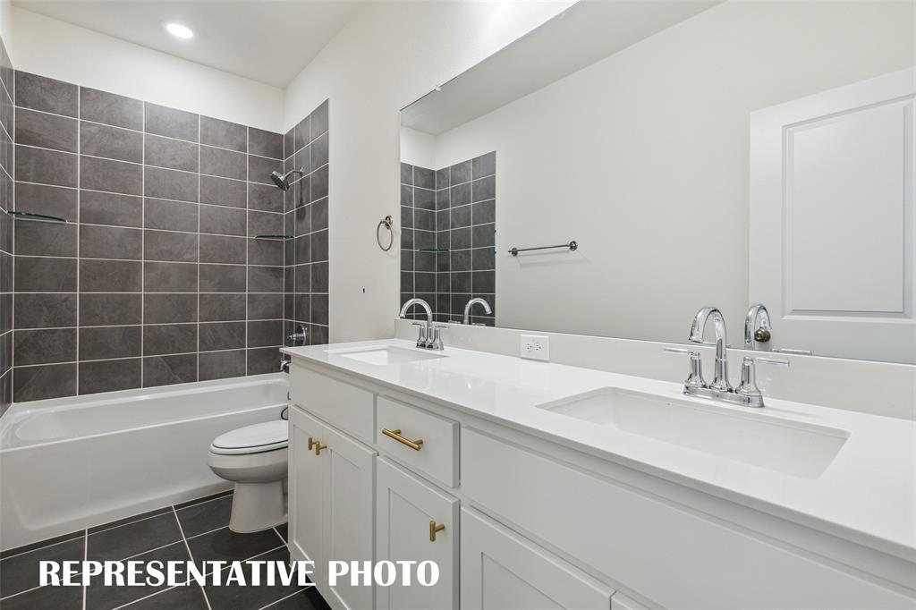 226 Dylan Way Midlothian, TX 76065 - Photo 12 of 15 Friends and family will feel right at home in your beautifully finished guest bath. REPRESENTATIVE PHOTO