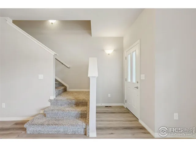 a view interior of house and hallway