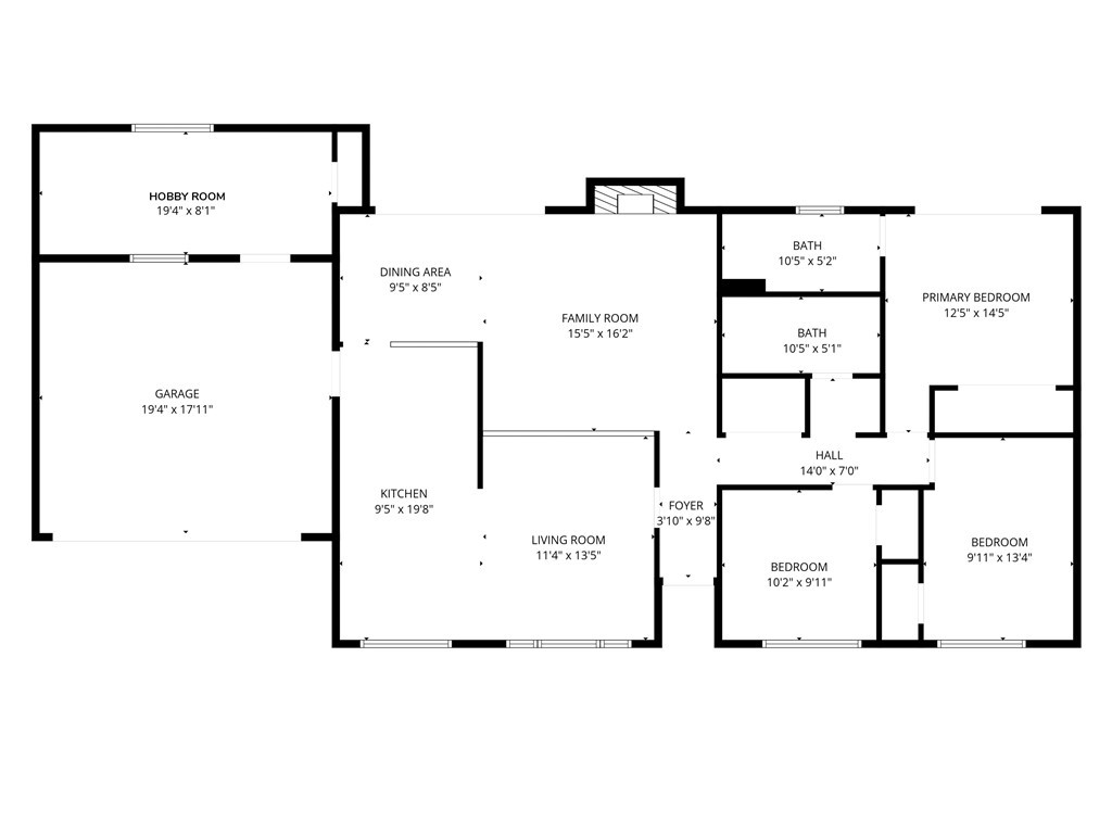 3008 Cisco Court Simi Valley, CA 93063 - Photo 33 of 34 Floorplan with measurements.