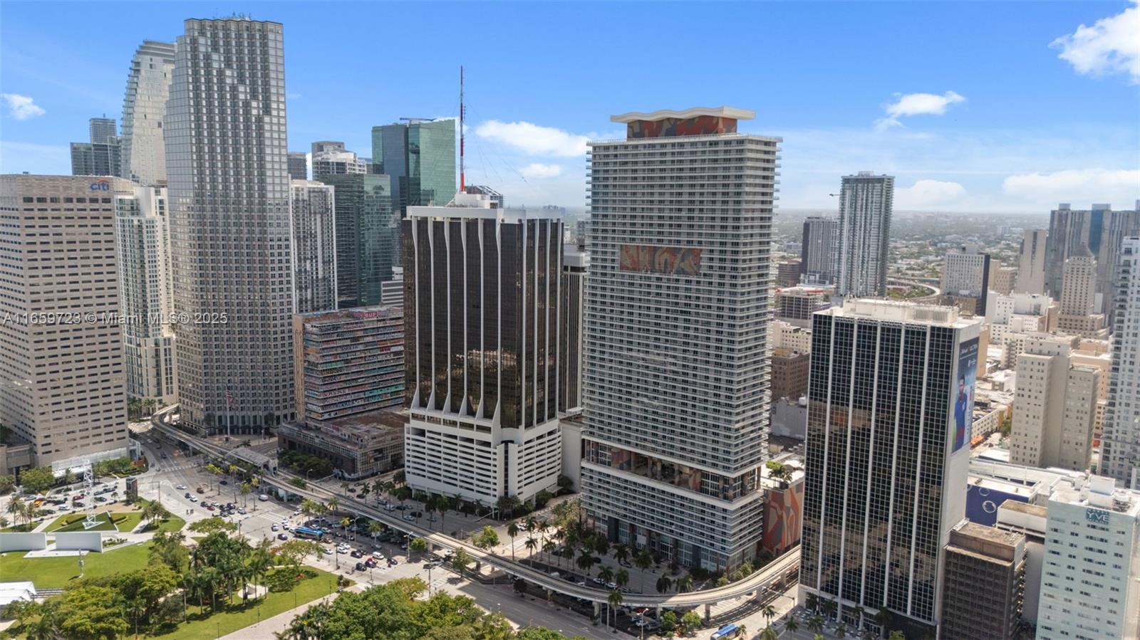 50 Biscayne Boulevard, Unit 4809 Miami, FL 33132 - Photo 8 of 11 a view of a city with tall buildings