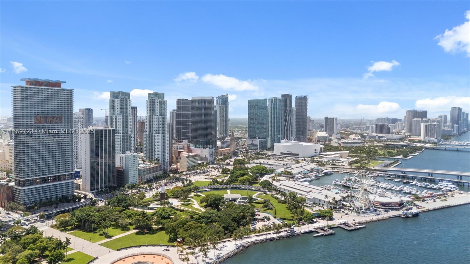 50 Biscayne Boulevard, Unit 4809 Miami, FL 33132 - Photo 10 of 11 a view of a city with tall buildings