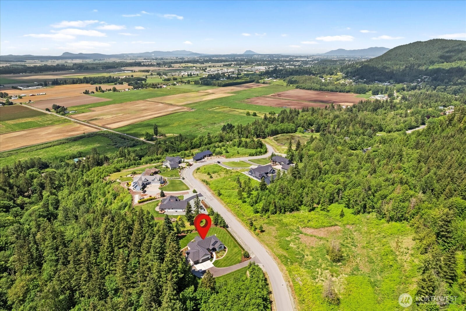 20434 Benson Ridge Mount Vernon, WA 98274 - Photo 27 of 31 a view of a city and an ocean view