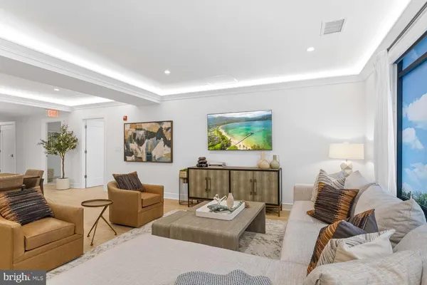 a front view of a building