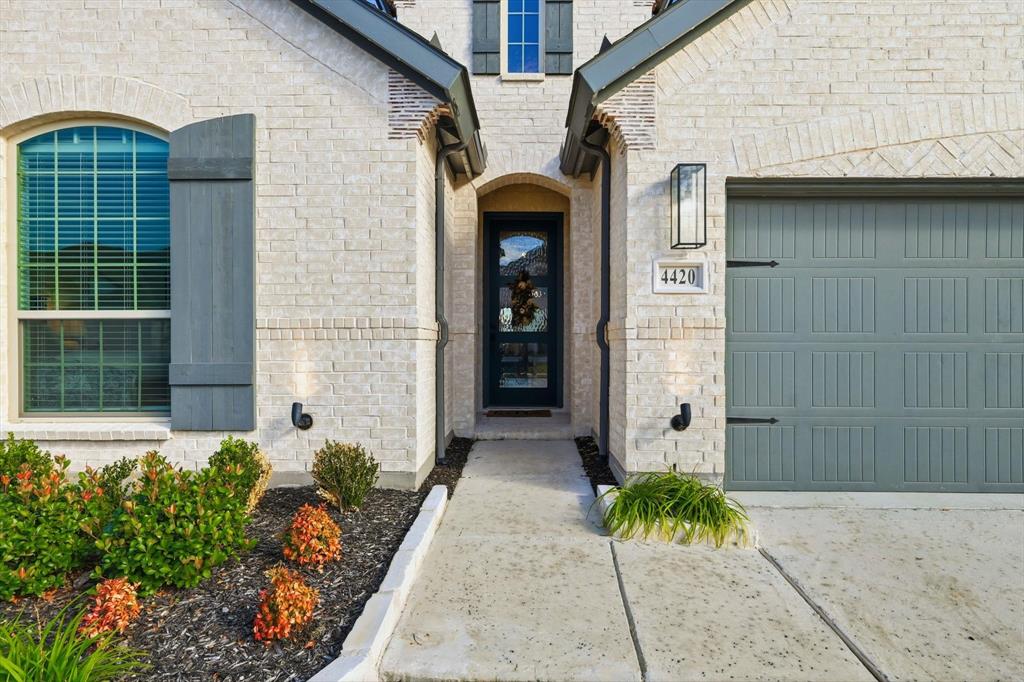 4420 Minnow Cove Oak Point, TX 75068 - Photo 2 of 39 Upgraded elevation & glass front door