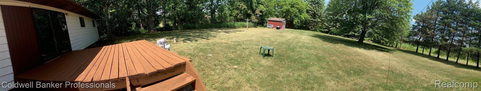 11425 Lytle Road Lennon, MI 48449 - Photo 26 of 29 240 Degree Shot of Back Yard