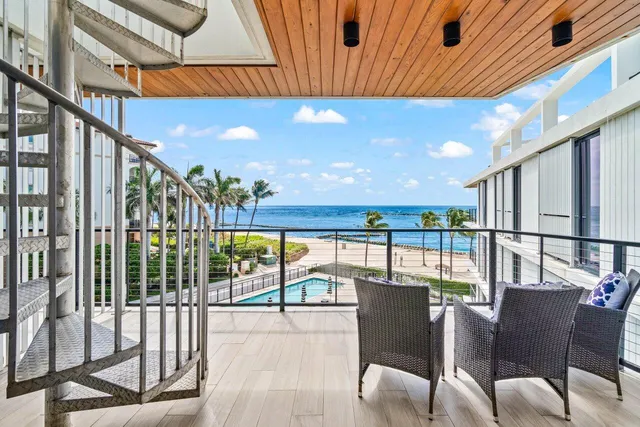 a view of a furniture in wooden floor