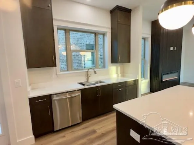 a view of front door