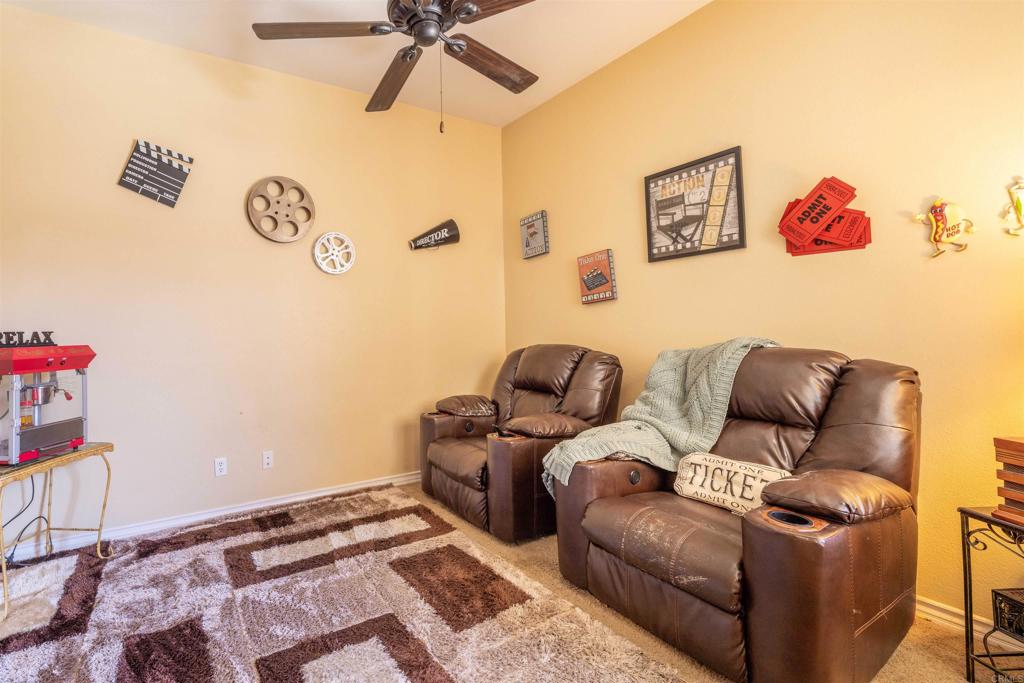 19506 Arcata Road Apple Valley, CA 92307 - Photo 23 of 34 Private movie room designed for an immersive home theater experience.